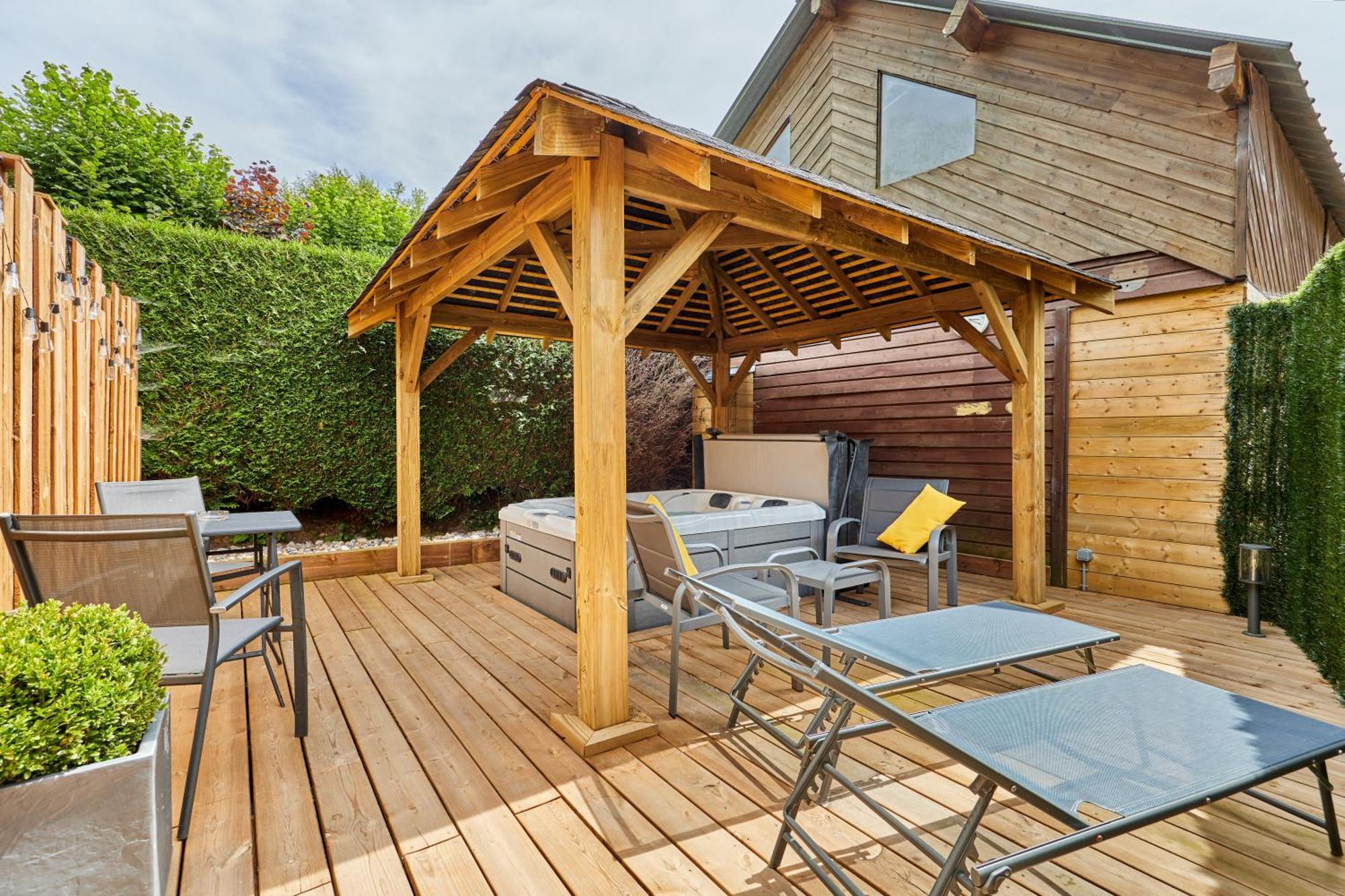 Apartamento Domaine Du Gros Chene - Terrasses Avec Jacuzzis Privatifs Ablon Exterior foto